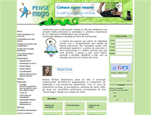 Tablet Screenshot of pensemagro.com.br